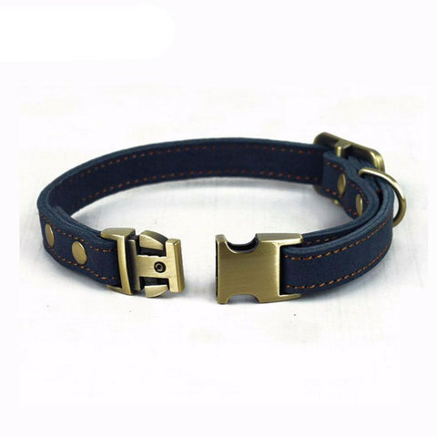 Fancy Leather Dog Collar