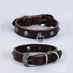 Genuine Leather Dog Collar
