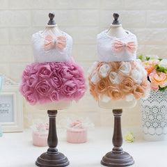 Rosy Puppy Princess Dress
