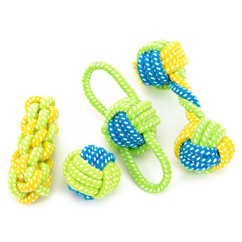 Chew Toy Cotton Rope Knot Ball