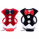 Adorable Bow Tie Vest Leash
