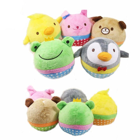 Cute Solid Dog Ball Toys